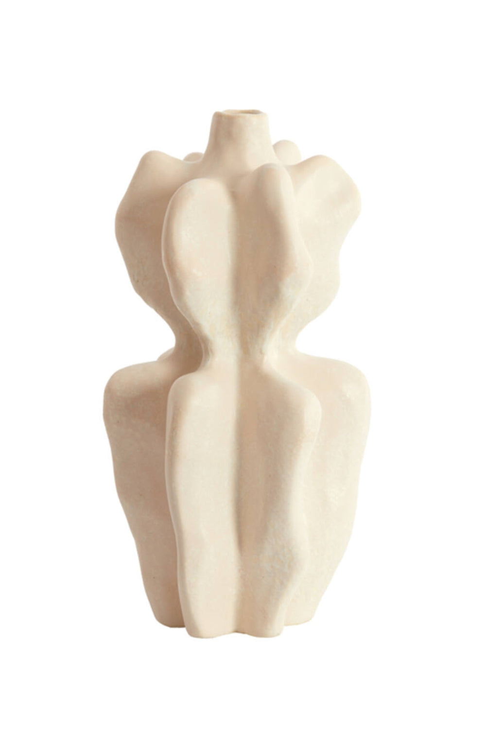 Vase Nara 19x37 cm Keramik Creme