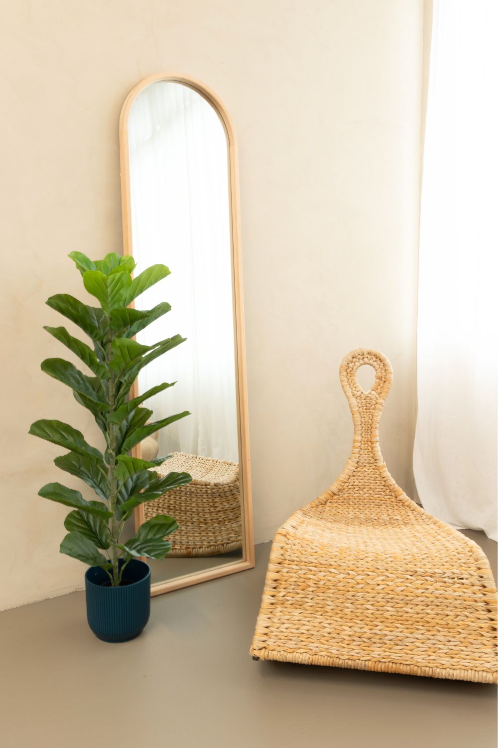 Ficus Kunstpflanze 100cm