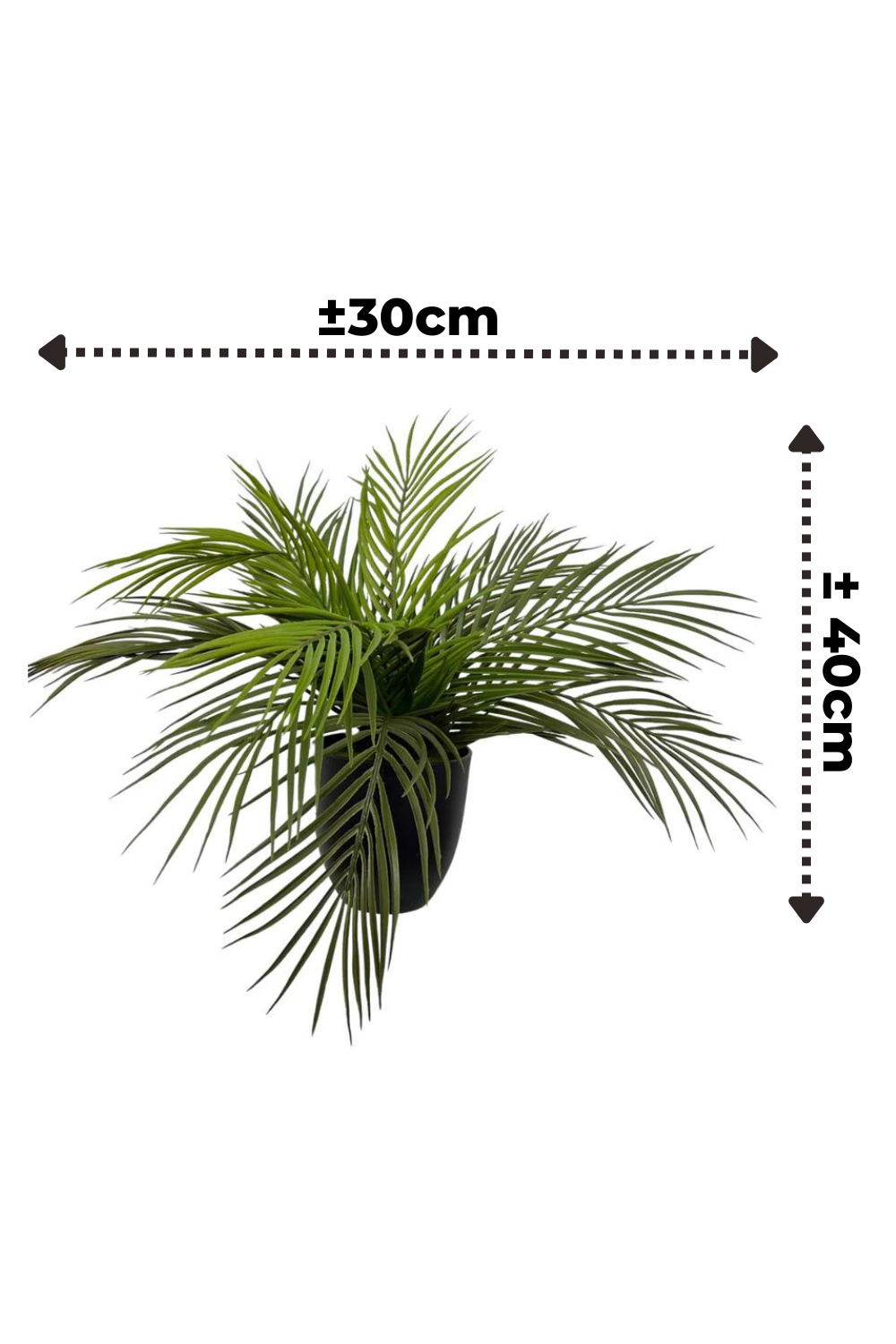 Palme Kunstpflanze 40cm