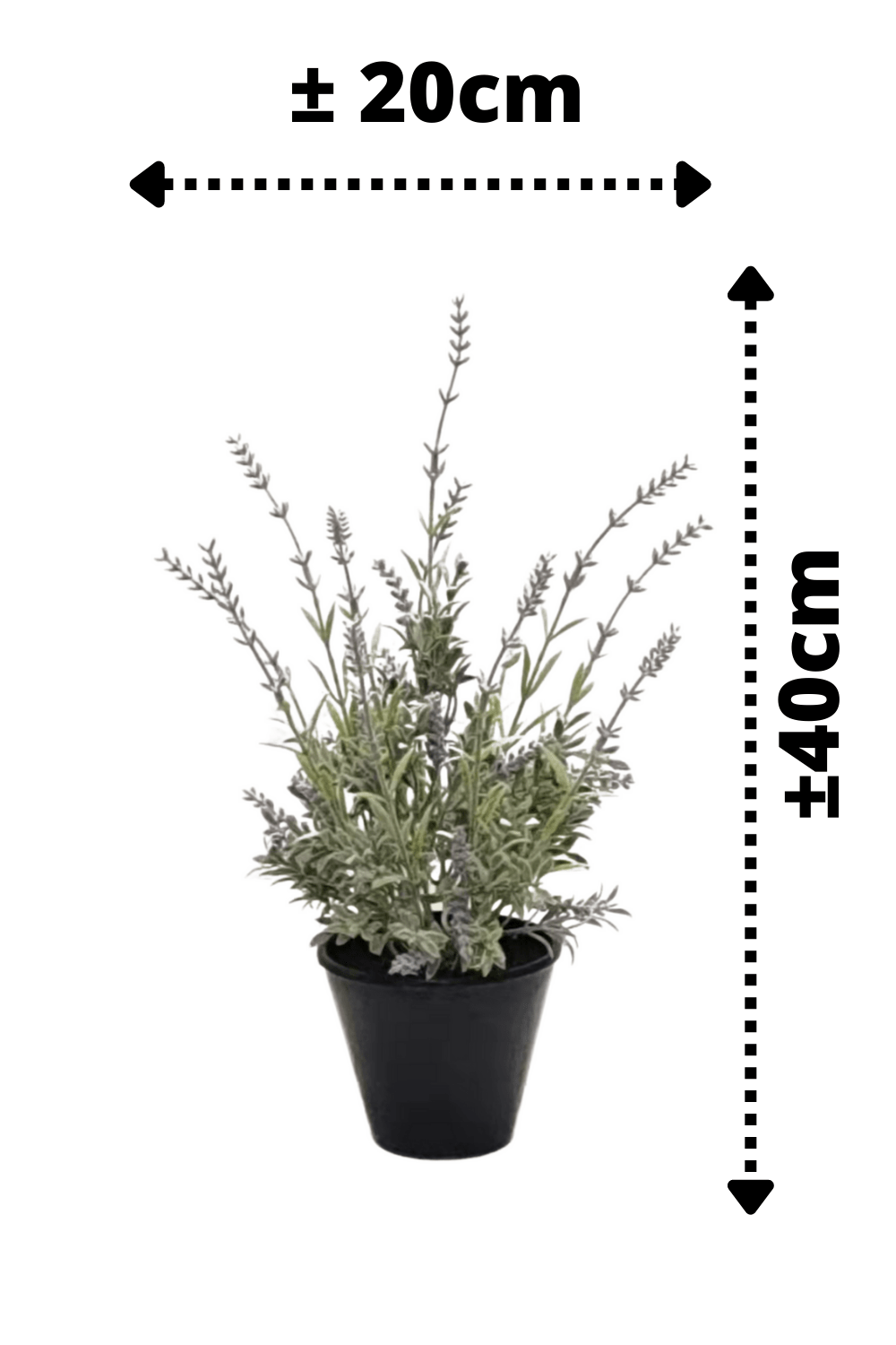 40cm Kunstpflanze Lavendel