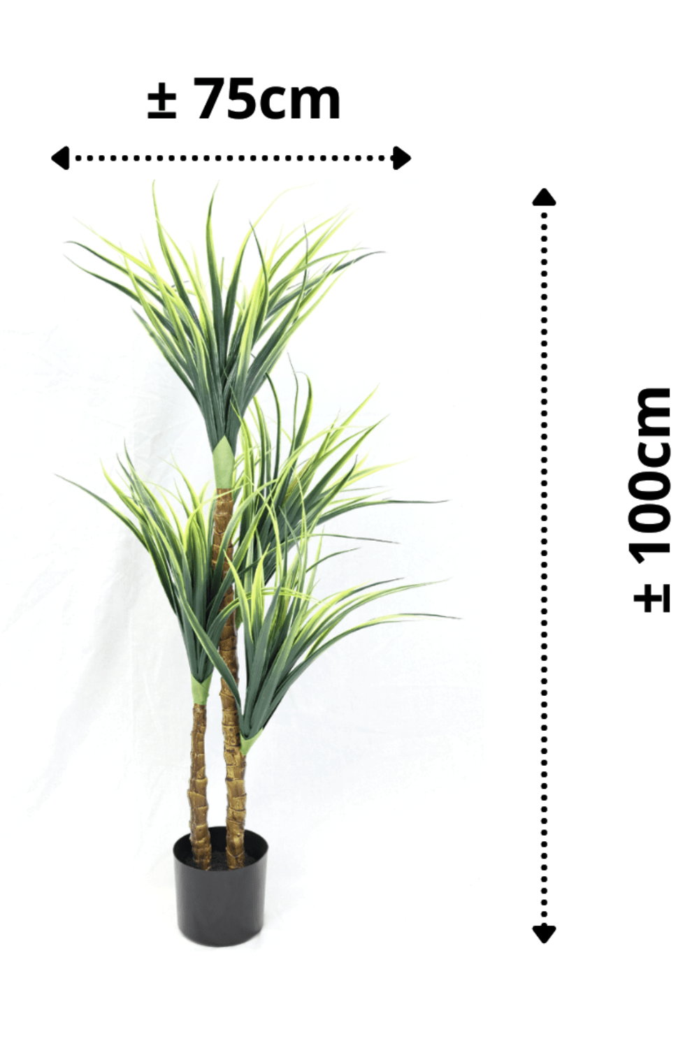 Dracaena Kunstpflanze 100cm