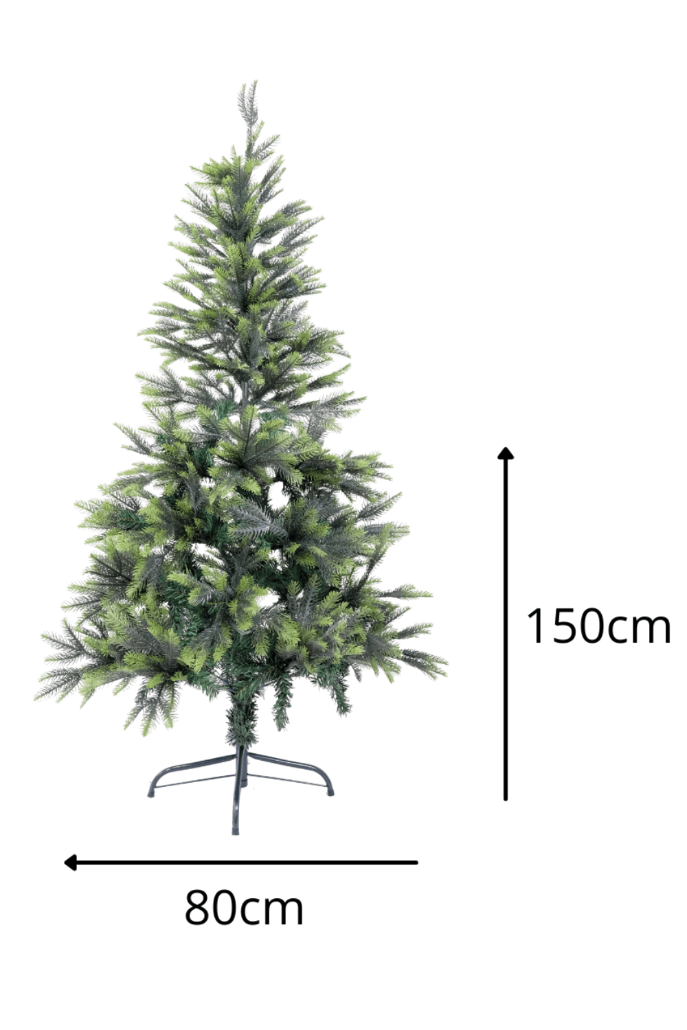 Künstlicher Weihnachtsbaum 150cm Hohe Qualität