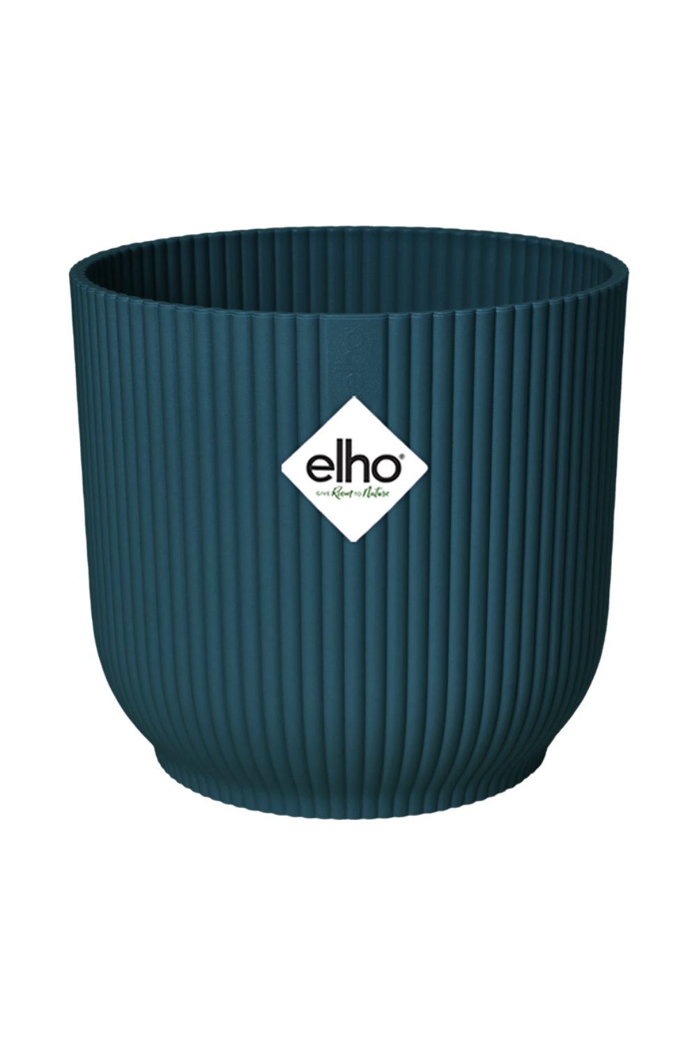 Blumentopf Elho Vibes Fold rund Deep Blue 14cm