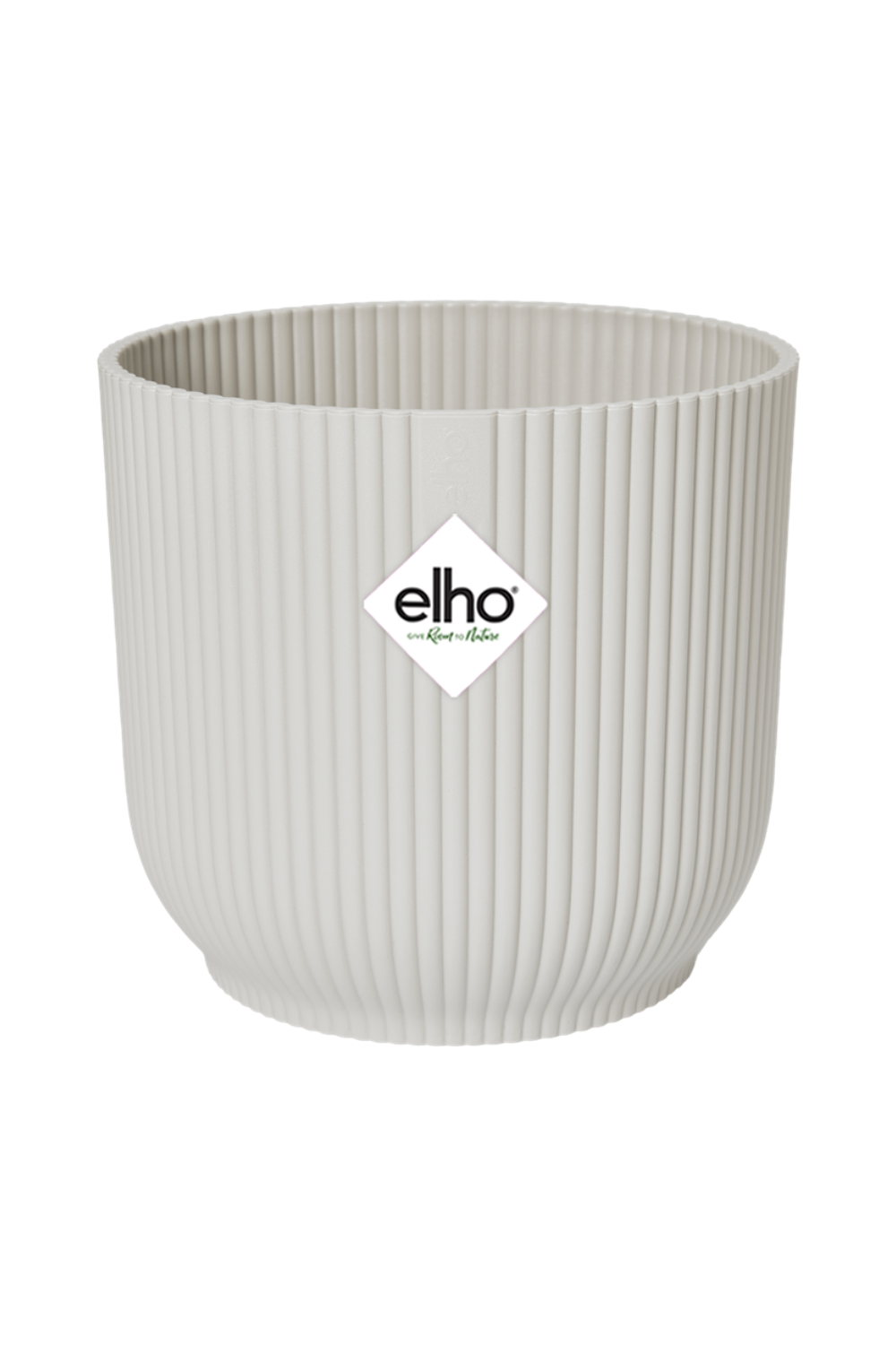 Blumentopf Elho Vibes Fold rund Silky White 14cm
